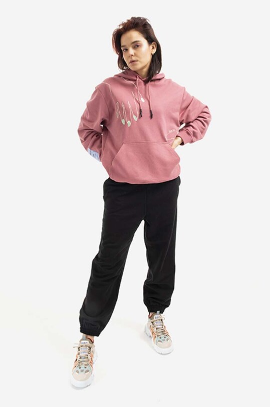 Хлопковая кофта MCQ 624727RST865005 розовый SS23