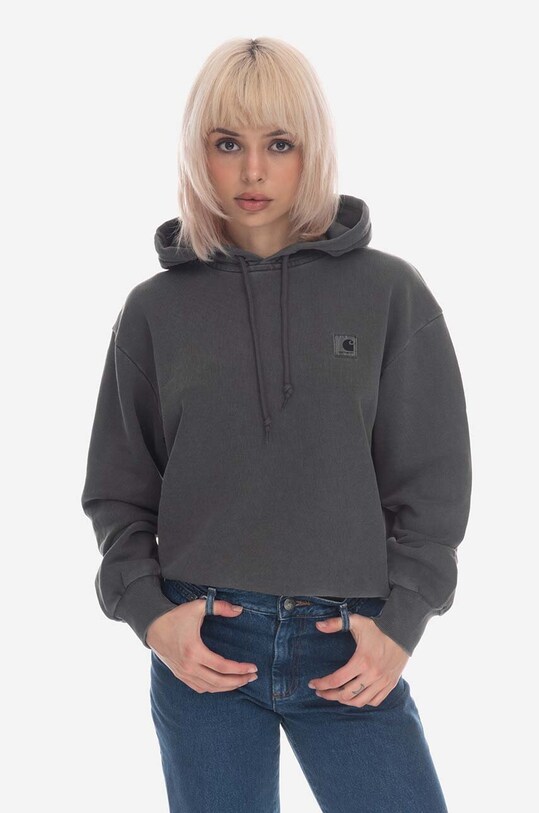 Carhartt WIP cotton sweatshirt Hooded Nelson Sweatshirt