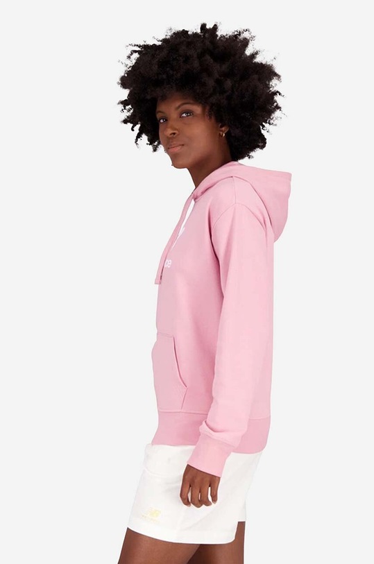 Odzież New Balance bluza WT31533HAO różowy