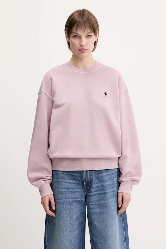 Carhartt WIP bluza bawełniana W' Nelson Sweatshirt
