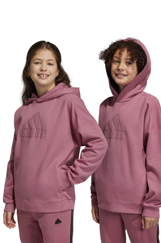 adidas bluza dziecięca U FI pozostałe różowy HR6299