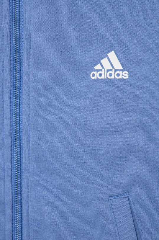 Dziewczynka adidas bluza dziecięca G 3S FZ IC3636 niebieski