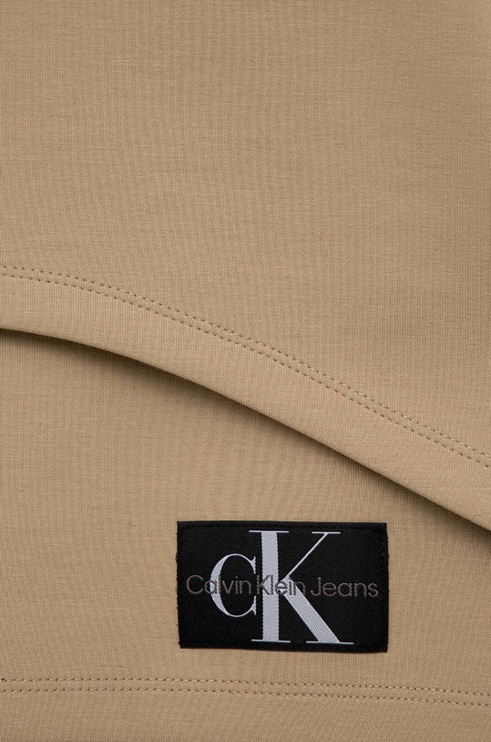 DÍVKA Dětská mikina Calvin Klein Jeans IG0IG01875.PPYX béžová