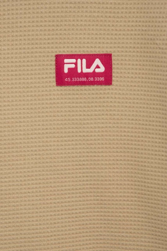 DÍVKA Dětská bavlněná mikina Fila FAT0287 béžová