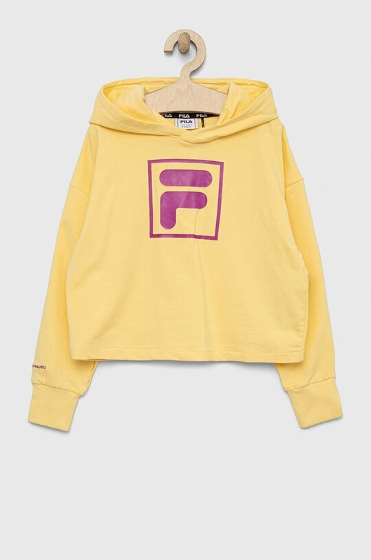 Fila bluza copii print galben FAT0212