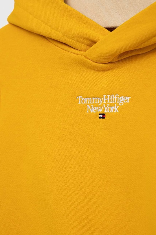 DÍVKA Dětská mikina Tommy Hilfiger KG0KG07046.PPYX žlutá