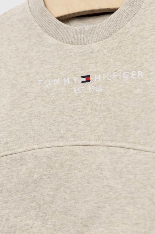 Dziewczynka Tommy Hilfiger bluza dziecięca KG0KG07043.PPYX szary