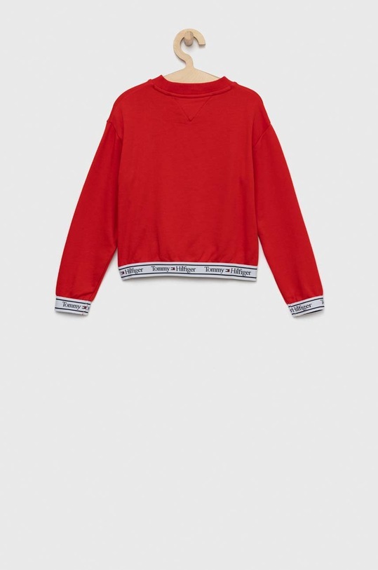 Παιδική μπλούζα Tommy Hilfiger KG0KG07135.PPYX κόκκινο SS23