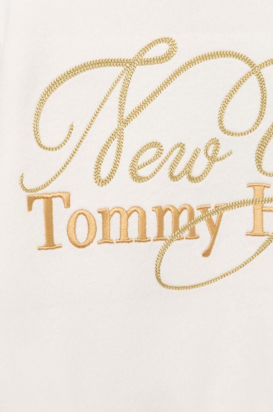 Dziewczynka Tommy Hilfiger bluza dziecięca KG0KG07045.PPYX beżowy