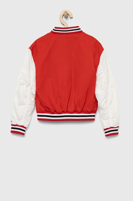 Detská bunda bomber Tommy Hilfiger KG0KG07138.PPYX červená SS23