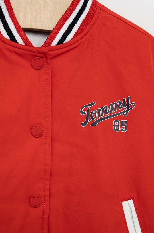 Dievča Detská bunda bomber Tommy Hilfiger KG0KG07138.PPYX červená