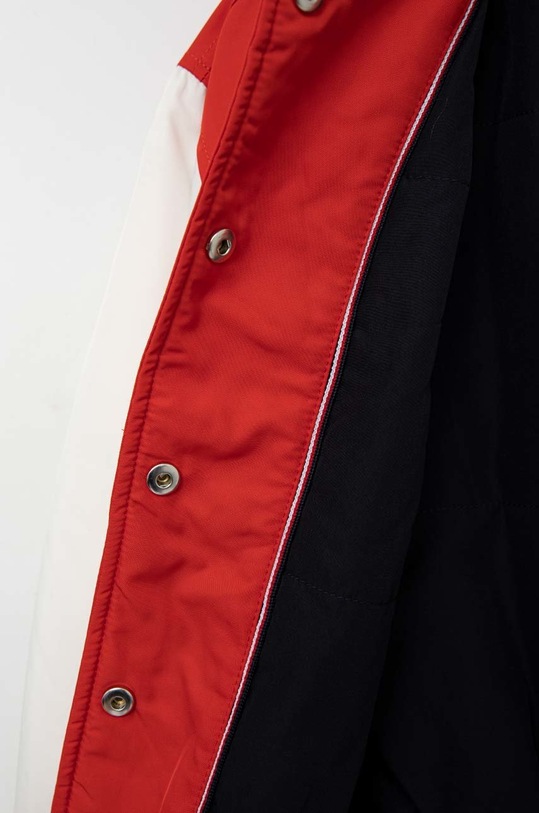 Detská bunda bomber Tommy Hilfiger červená KG0KG07138.PPYX