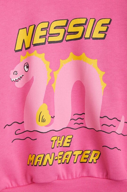 Dziewczynka Mini Rodini bluza bawełniana dziecięca 2312012528 różowy