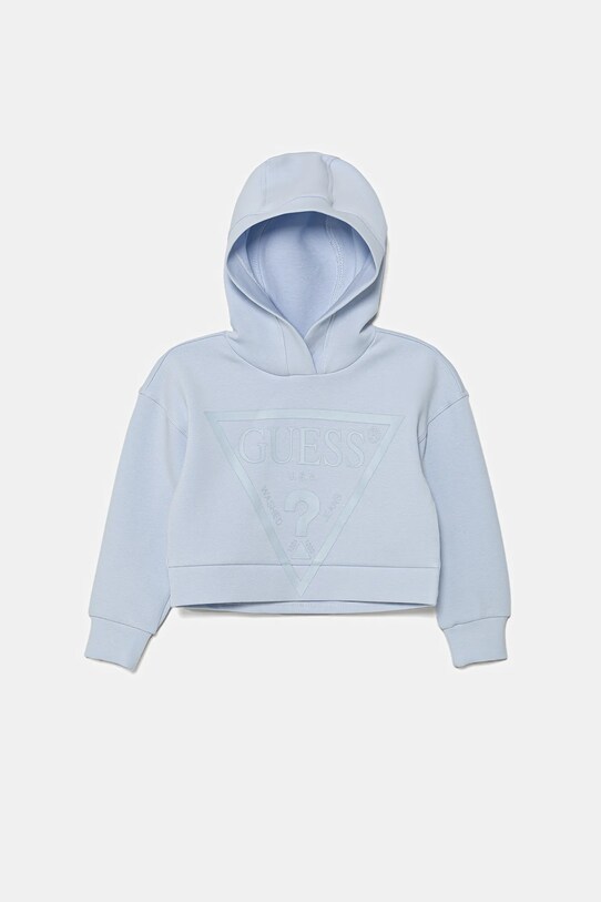 Детская кофта Guess с капюшоном голубой J2BQ35.FL03S.PPYX