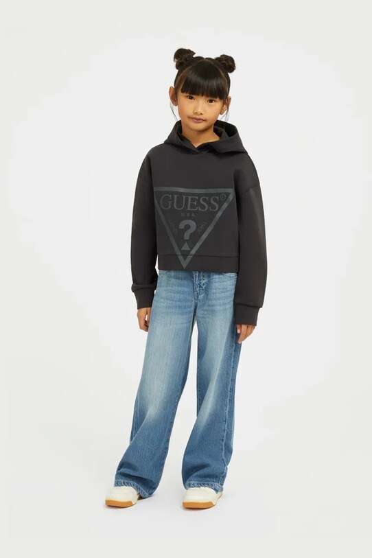 Детская кофта Guess с капюшоном серый J2BQ35.FL03S.PPYX