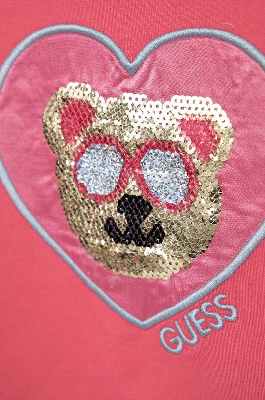 Dziewczynka Guess bluza dziecięca K3RQ04.KA6V0.PPYX różowy