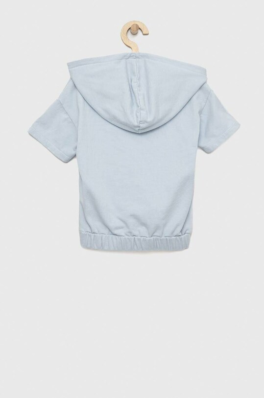 Guess t-shirt bawełniany dziecięcy J3GQ00.KA6R3.PPYX niebieski SS23