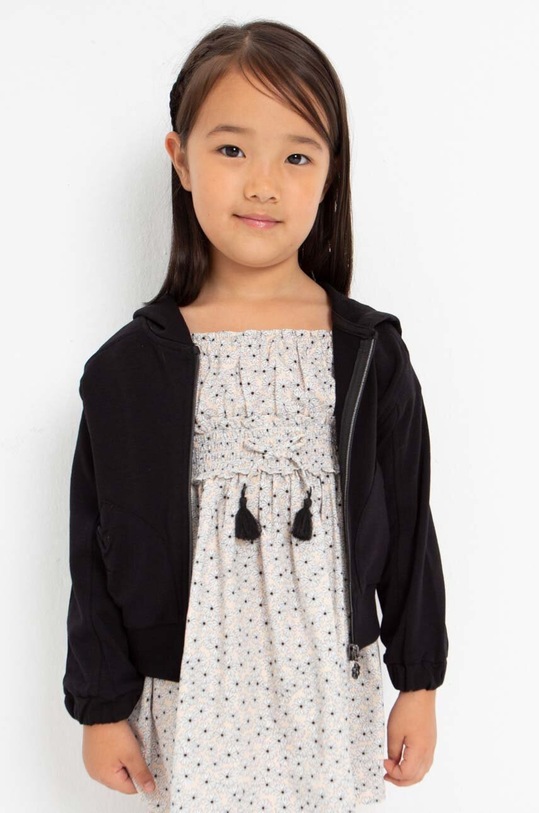 Dziewczynka Mayoral bluza dziecięca 3441.6E.MINI czarny