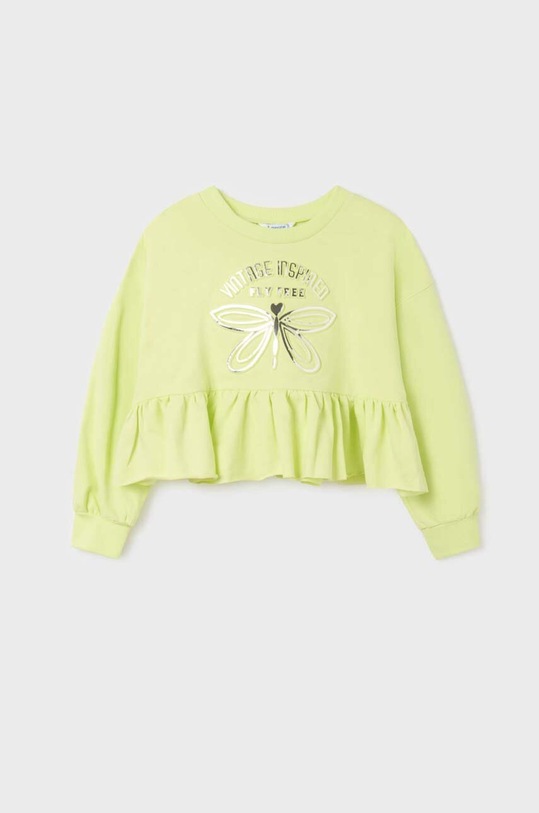 Mayoral bluza dziecięca zielony 6429.8G.JUNIOR