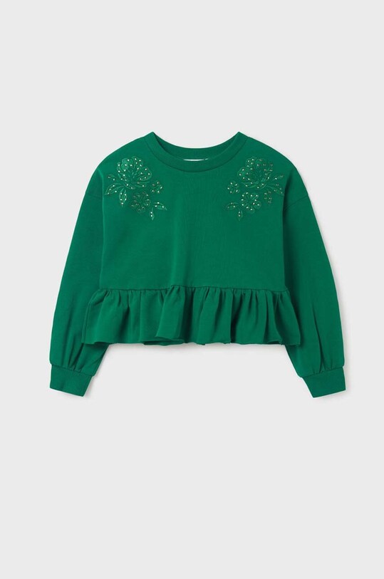 Mayoral bluza dziecięca zielony 6429.8G.JUNIOR