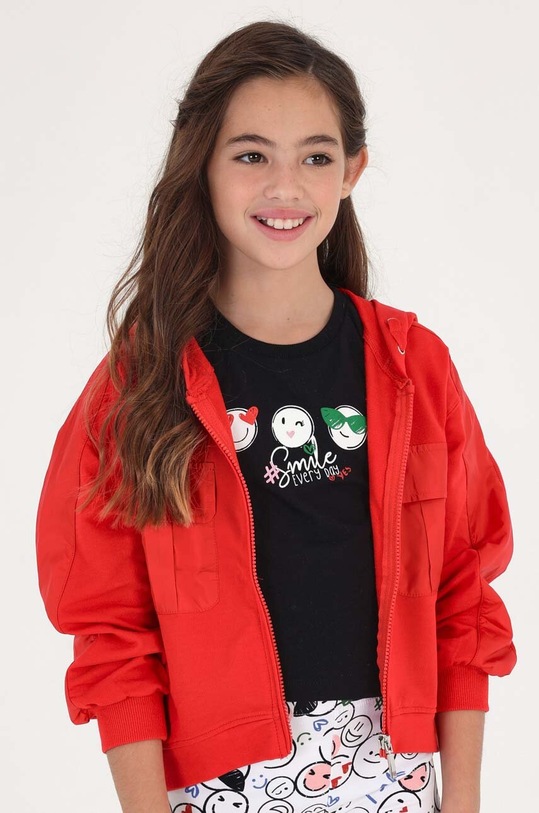 Mayoral bluza dziecięca 6436.8H.JUNIOR czerwony SS23