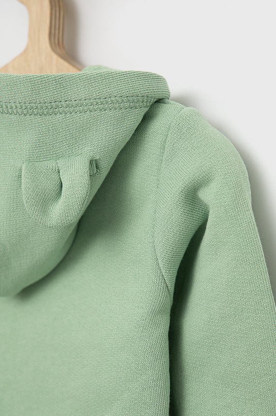 Djevojčice Pamučna dukserica za bebe United Colors of Benetton 3J70MM270.W.SEASONAL zelena