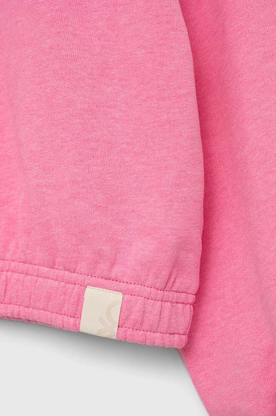 Fete United Colors of Benetton bluza copii 3UHRC10AT.G.SEASONAL violet