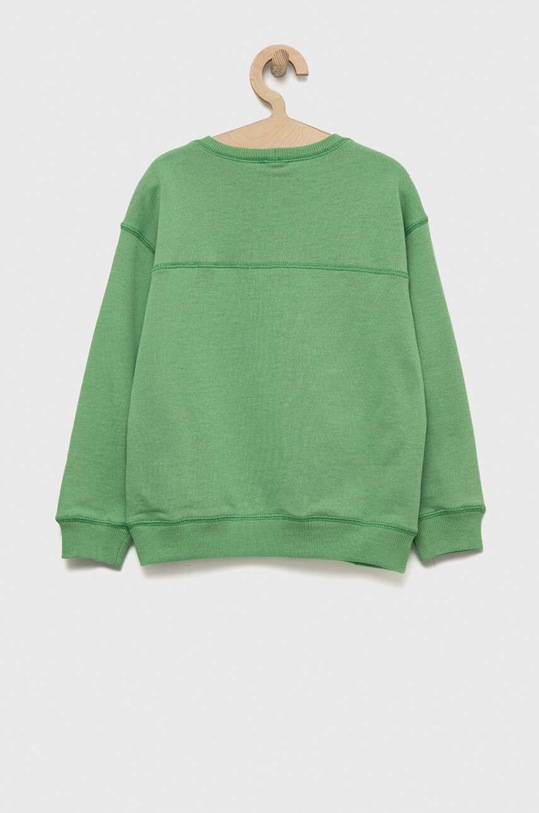 United Colors of Benetton bluza dziecięca 3UHRC10BB.G.SEASONAL zielony SS23