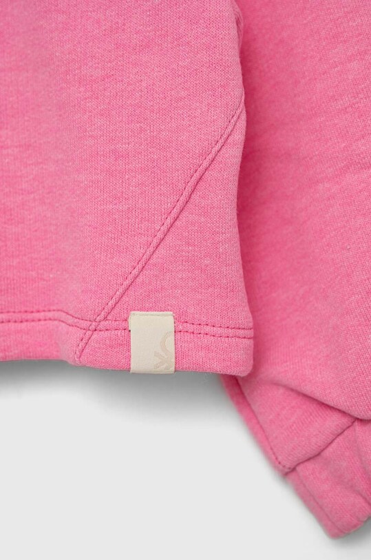 Dziewczynka United Colors of Benetton bluza dziecięca 3UHRG107K.P.SEASONAL fioletowy