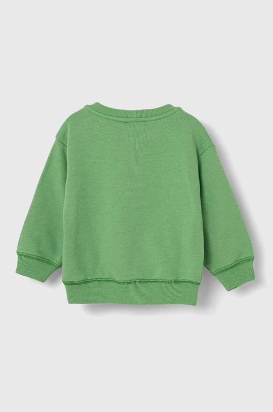 Детски суичър United Colors of Benetton 3UHRG108B.P.SEASONAL зелен SS23