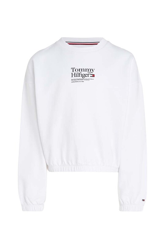 Tommy Hilfiger bluza dziecięca KG0KG07210.PPYX biały SS23