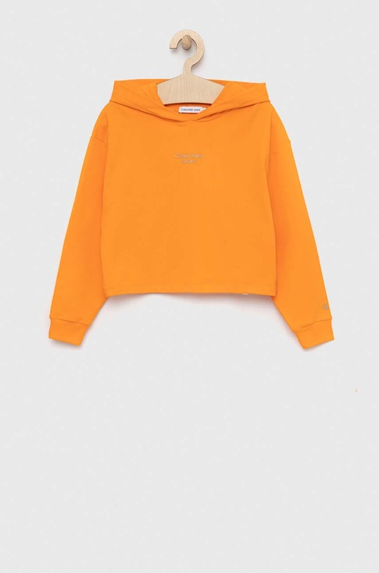 Παιδική μπλούζα Calvin Klein Jeans IG0IG01931.PPYX πορτοκαλί SS23