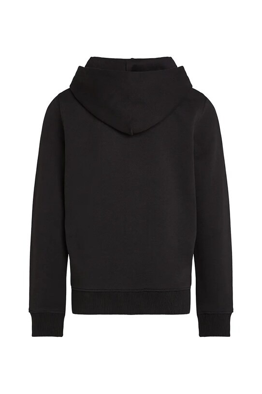 Девочка Детская хлопковая кофта Calvin Klein Jeans IU0IU00266.PPYX чёрный