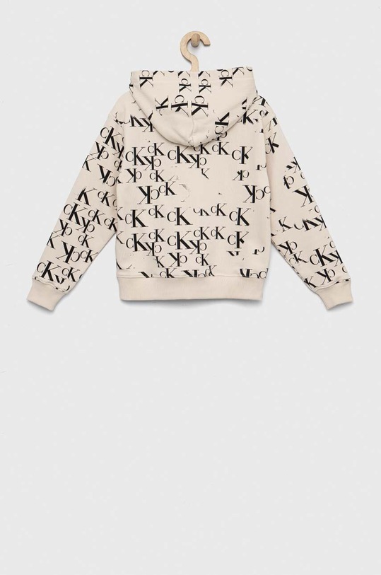Calvin Klein Jeans bluza dziecięca IU0IU00404.PPYX beżowy SS23