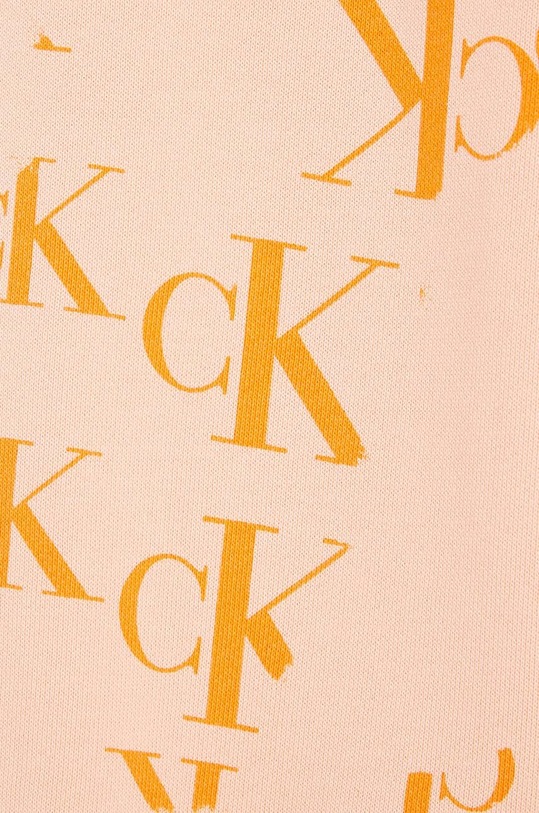 Calvin Klein Jeans bluza dziecięca pomarańczowy IU0IU00404.PPYX