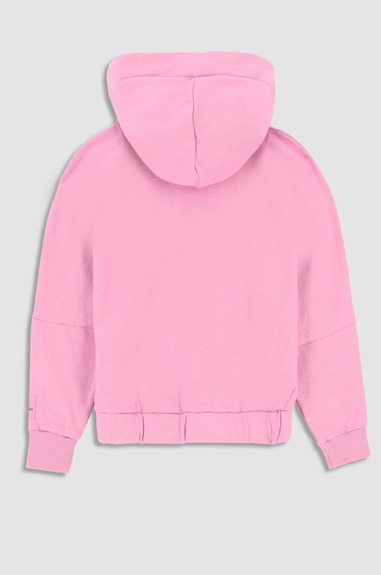 DÍVKA Dětská bavlněná mikina Coccodrillo WC3132301RPJ fialová