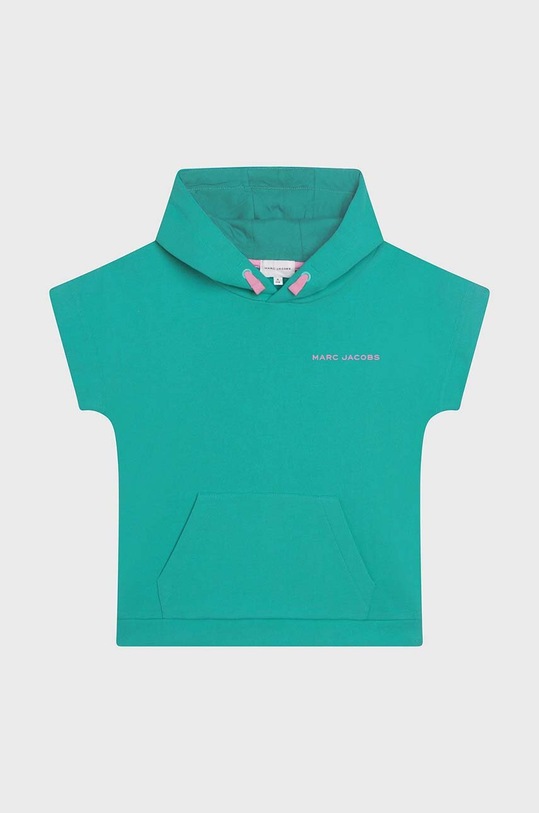 Dětská bavlněná mikina Marc Jacobs W15650.156 zelená SS23