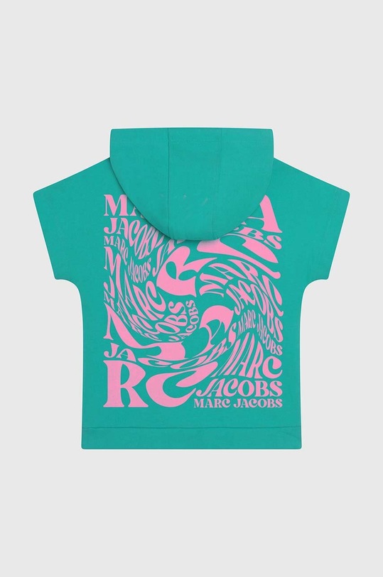 Dziewczynka Marc Jacobs bluza bawełniana dziecięca W15650.156 zielony