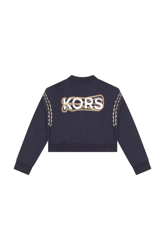 Michael Kors bluza bawełniana dziecięca R15191.114.150 granatowy SS23
