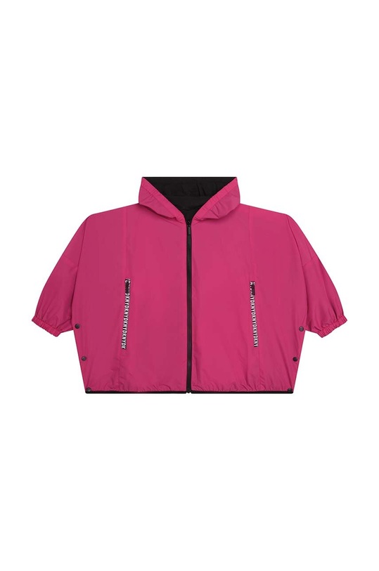 Dkny bluza cu două fețe copii uni negru D36673.128.149