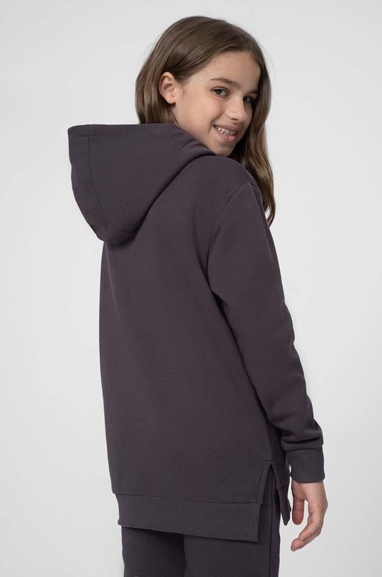 4F bluza dziecięca fioletowy 4FJSS23TSWSF277