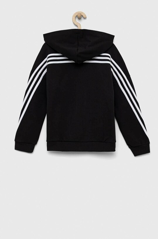 Chłopiec adidas bluza dziecięca U FI 3S FZ HR6317 czarny