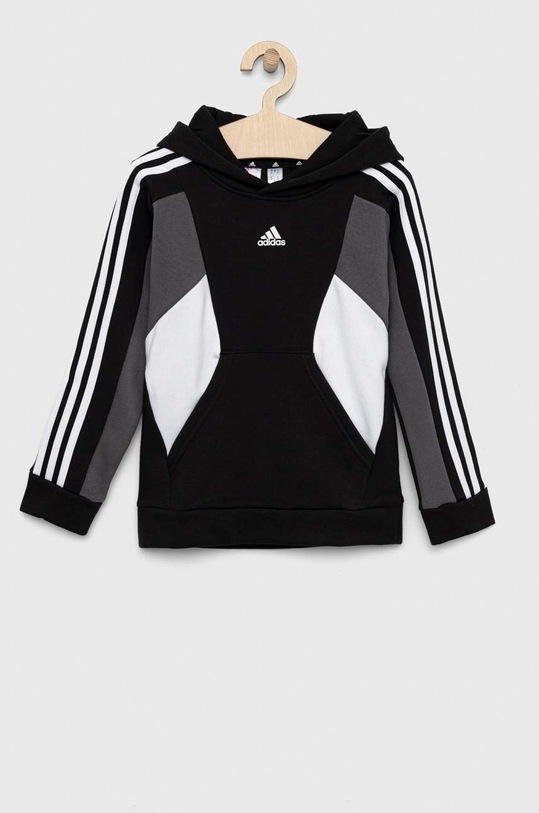 adidas bluza dziecięca U 3S CB HOODIE IB2810 czarny SS23