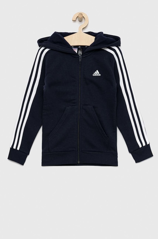 adidas bluza dziecięca U 3S FL FZ IC0600 granatowy SS23
