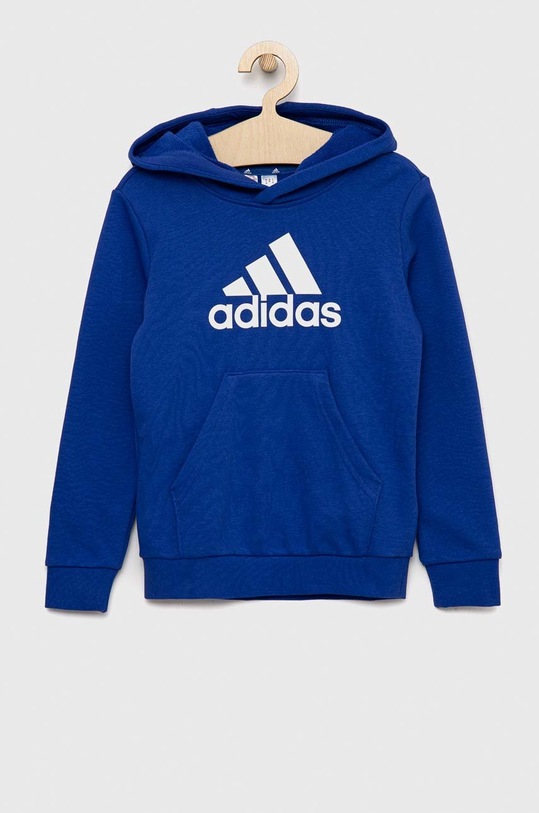 Dětská mikina adidas U BL IC6834 modrá SS23