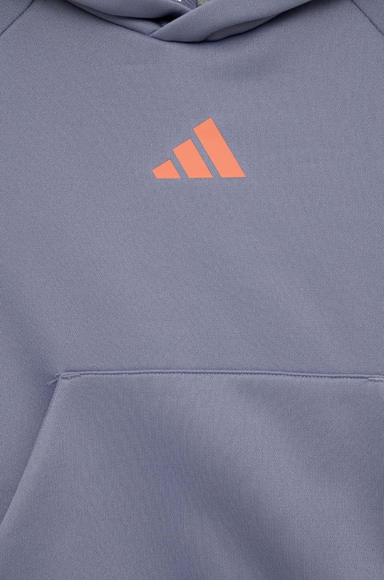 Chłopiec adidas bluza dziecięca U TI HOODIE IA4619 niebieski