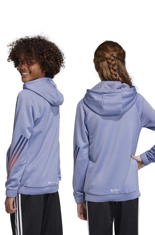 adidas bluza dziecięca U TI HOODIE IA4619 niebieski