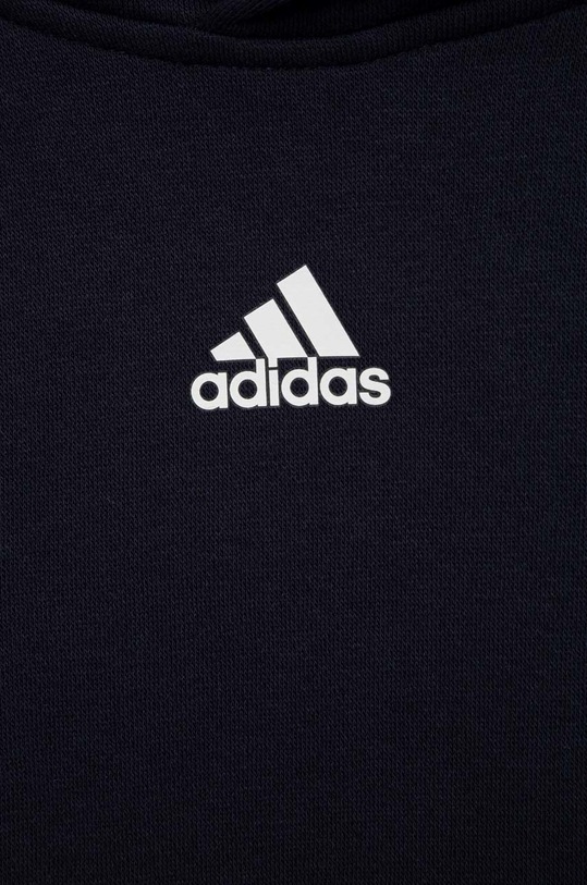 adidas bluza dziecięca U 3S CB HOODIE granatowy IB2808