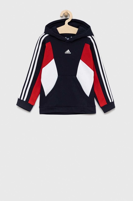 adidas bluza dziecięca U 3S CB HOODIE IB2809 granatowy SS23