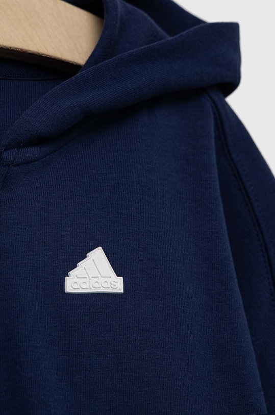 Chłopiec adidas bluza dziecięca U FI 3S FZ HR6320 granatowy